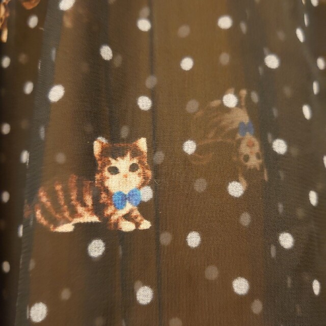 franche lippee(フランシュリッペ)のフランシュリッペ 猫ブラウス レディースのトップス(シャツ/ブラウス(半袖/袖なし))の商品写真
