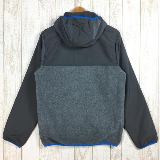 MENs S パタゴニア シェルドシンチラ スナップT フーディ SHELLED SYNCHILLA SNAP-T HOODY フリース ジャケット  PATAGONIA 25470 NKFG Nickel / Forge Grey グレー系