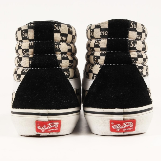 Supreme シュプリーム VANS SK8-Hi Pro Checker Logo 16AW バンズ