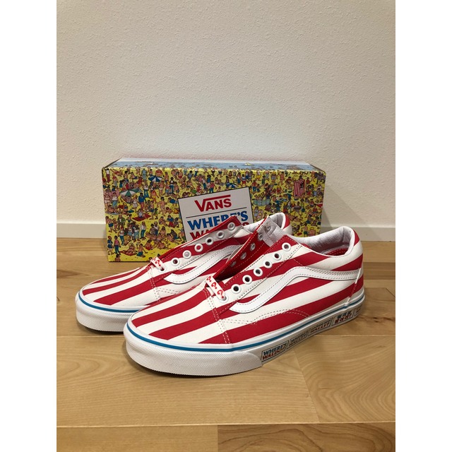 VANS バンズ　コラボ　ウォーリーを探せ　オールドスクール　27.5cm