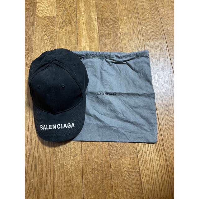 BALENCIAGA ベースボールキャップ 黒 バレンシアガ　キャップ