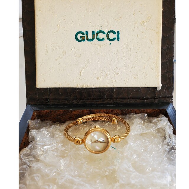 絶品】 グッチ GUCCI 腕時計 レディース ゴールド - www
