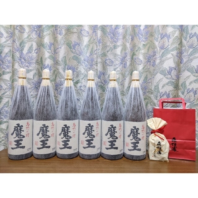 ★送料無料^^【魔王】1800ml ✕6本セット/森伊蔵からいも飴プレゼント★