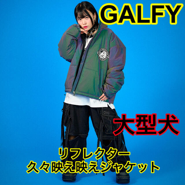 GALFY(ガルフィー)のGALFY 久々映え映え　ジャケット　リフレクター　大型犬 メンズのジャケット/アウター(ミリタリージャケット)の商品写真