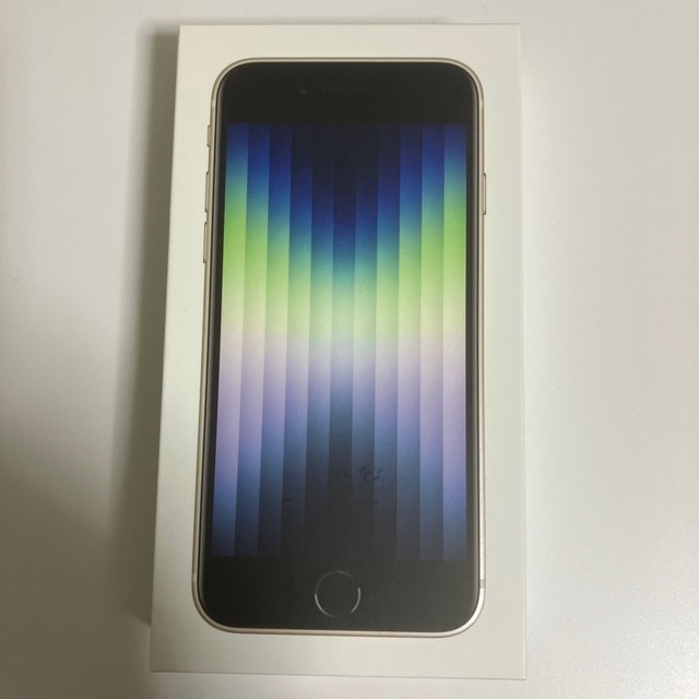 iPhoneSE 第3世代 64GB スターライト softbank 未アクチ 海外通販
