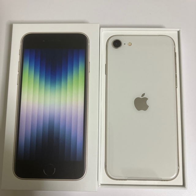 iPhoneSE 第3世代 64GB スターライト softbank 未アクチ | www.jarussi