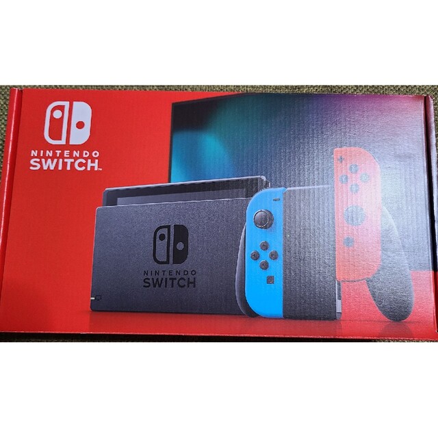 G08-16 ニンテンドー スイッチ Switch 本体 ネオン レッド ブルー