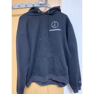 ピースマイナスワン(PEACEMINUSONE)のPeaceminusone×Champion 初期スリットパーカー(パーカー)