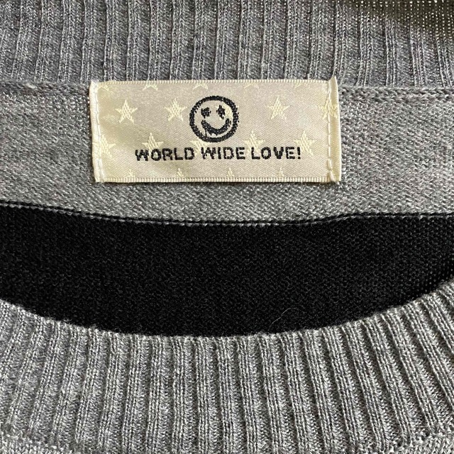 WORLD WIDE LOVE!(ワールドワイドラブ)のWORLD WIDE LOVE! デッドキャスパー ニット【レア★★★】 レディースのトップス(ニット/セーター)の商品写真