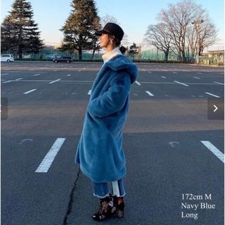 storynine エコミンクファーコート ライトベージュ