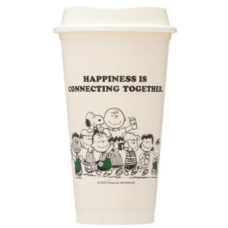 Starbucks Coffee - 【店舗完売品！】スタバ リユーサブルカップ SNOOPY オフホワイト