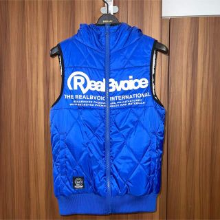 リアルビーボイス(RealBvoice)の未使用品RealBvoiceダウンベストRVCAボルコムHurley roial(ダウンジャケット)