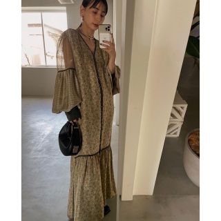 アメリヴィンテージ(Ameri VINTAGE)のAmeri VINTAGE POSIE 2WAY NOSTALGIC DRESS(ロングワンピース/マキシワンピース)