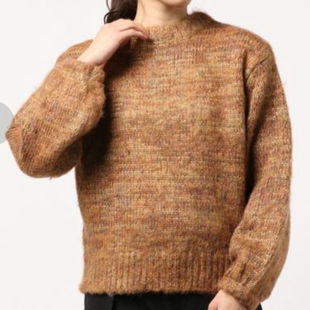 moussy(マウジー)のmoussy MIX COLOR KNIT TOP レディースのトップス(ニット/セーター)の商品写真