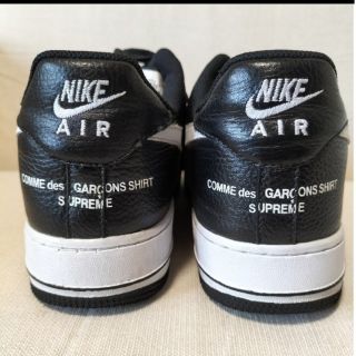SUPREME × NIKE AIR FORCE 1 LOW 27.5㎝ 黒