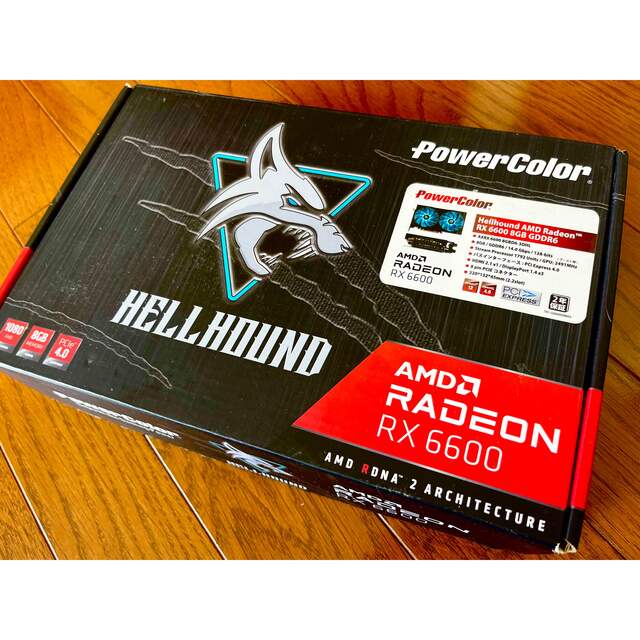 【新品同様】RADEON RX6600 POWERCOLOR