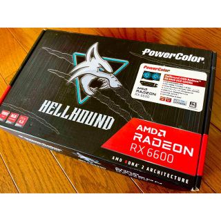 【新品同様】RADEON RX6600 POWERCOLOR(PCパーツ)