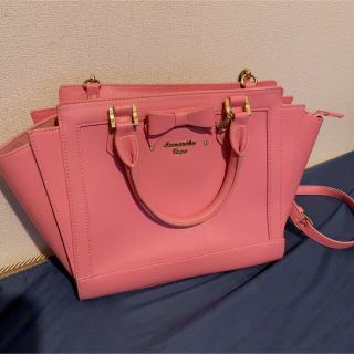 Samantha Vega - 全国完売!サマンサベガ【マイメロディコレクション 安い大人気 完売!サマンサベガ【クロミコレクション】ビジューフラッター ハンドバッグ