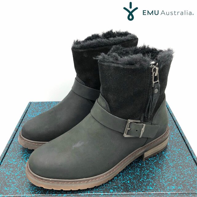 EMU australia エミュー ムートン ショートブーツ 22cm