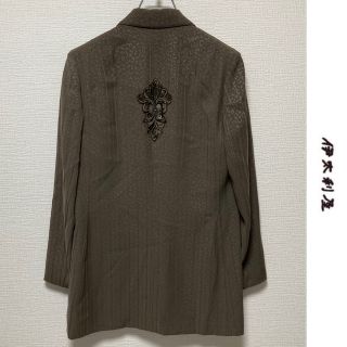 伊太利屋 - 伊太利屋 テーラードジャケット GK 美品 レオパード ヒョウ