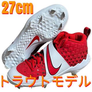 ナイキ(NIKE)の送料無料 新品 ナイキ 野球 金具スパイク トラウトモデル 27cm 箱無し(シューズ)