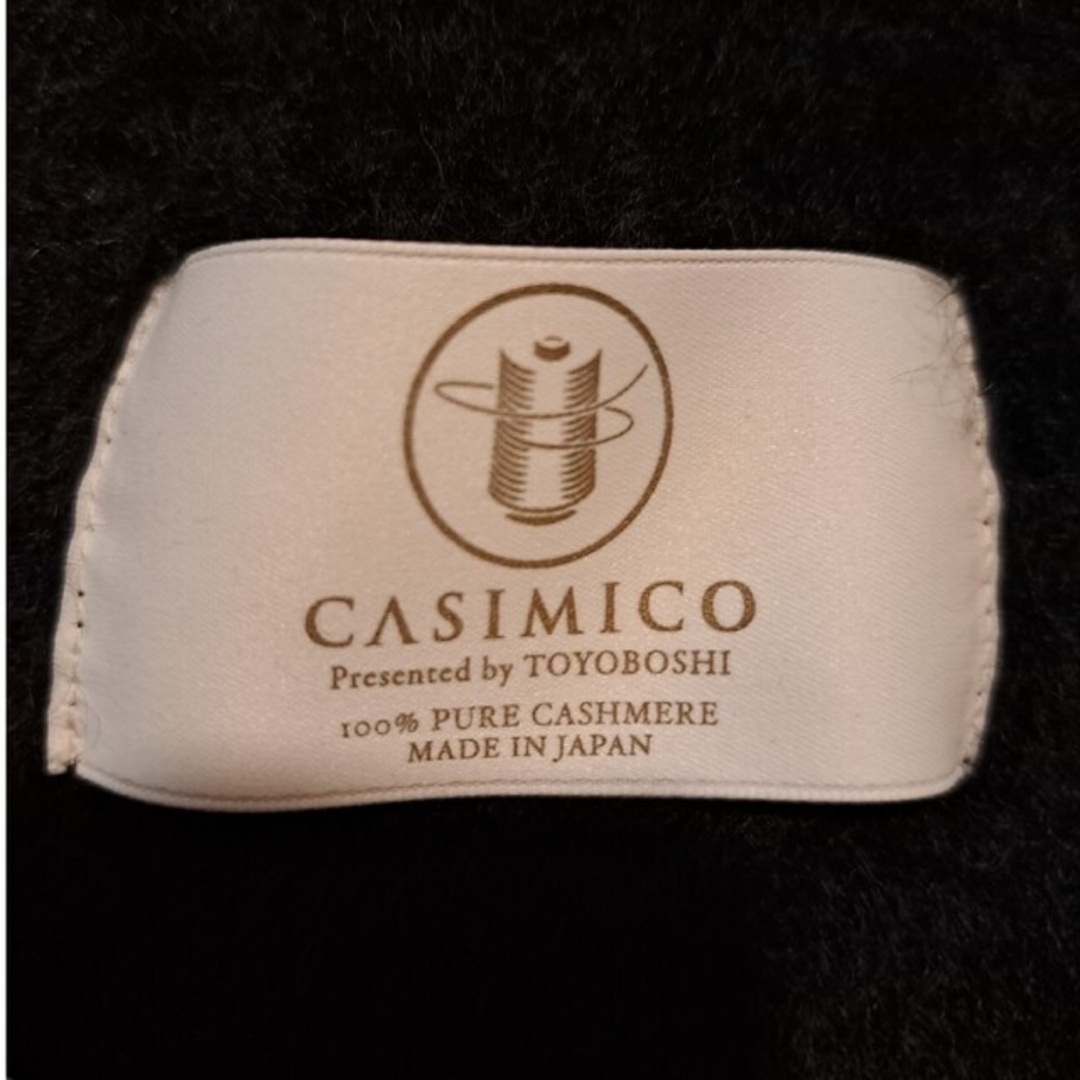 Casimico カシミヤ100%フードマフラー レディースのファッション小物(マフラー/ショール)の商品写真