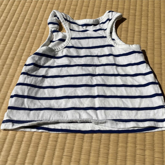 GAP(ギャップ)の女の子　ノースリーブ　2点セット キッズ/ベビー/マタニティのキッズ服女の子用(90cm~)(Tシャツ/カットソー)の商品写真