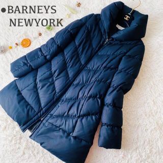 【ダウン80%】【M】BARNEYS NEW YORK ダウンコート レディース