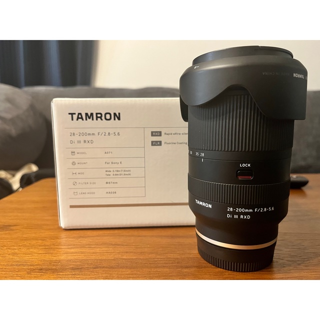 TAMRON(タムロン)のTAMRON 28-200F2.8-5.6 DI III RXD A071  スマホ/家電/カメラのカメラ(その他)の商品写真