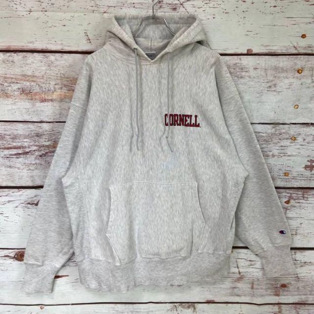 希少 Champion プルオーバーパーカー チャンピオン XXL デカロゴ