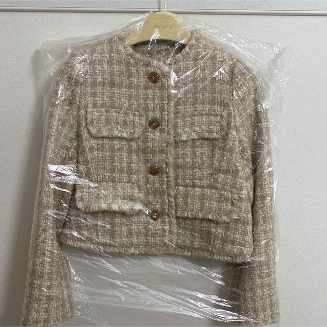 Wool-Blend Fancy Tweed Jacket herlipto 100 ％品質保証 www.toyotec.com