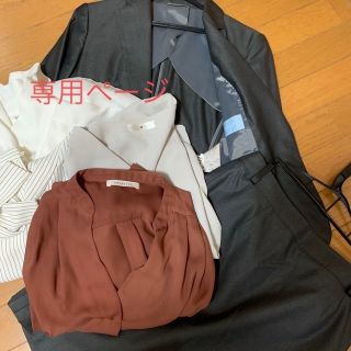 スーツカンパニー(THE SUIT COMPANY)のちろる様専用☆スーツとブラウスセット(スーツ)