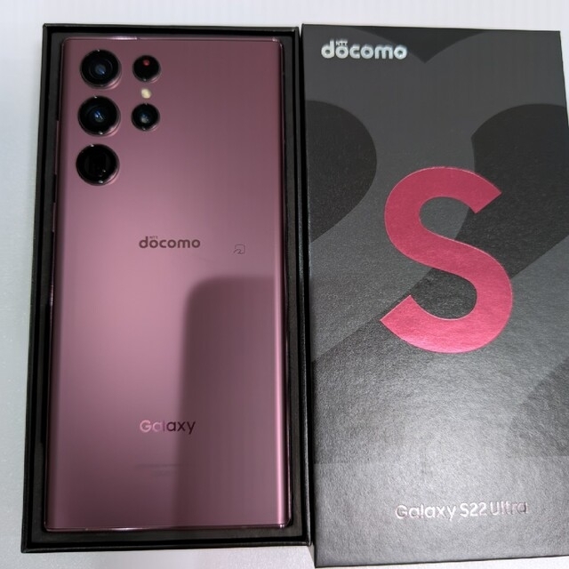 [美品]Docomo Galaxy S22 ultra  SIM フリー おま