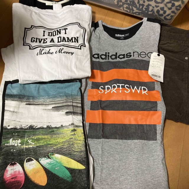 adidas(アディダス)のadidas Mセット メンズのトップス(Tシャツ/カットソー(七分/長袖))の商品写真