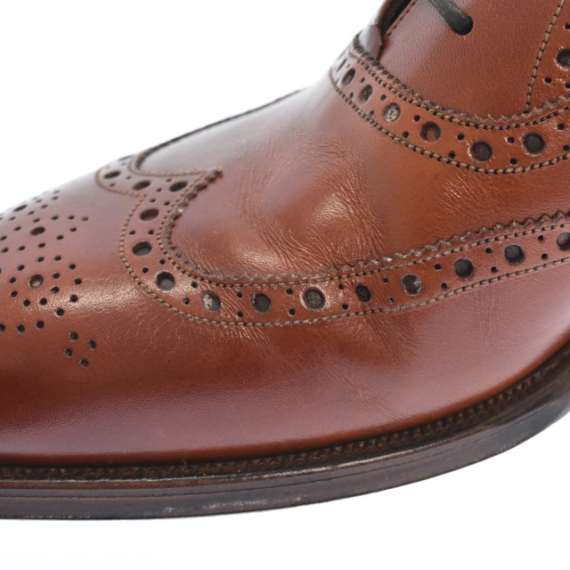 GRENSON(グレンソン)のGRENSON グレンソン ウィング チップ レザー シューズ ブラウン 22356 メンズの靴/シューズ(ドレス/ビジネス)の商品写真