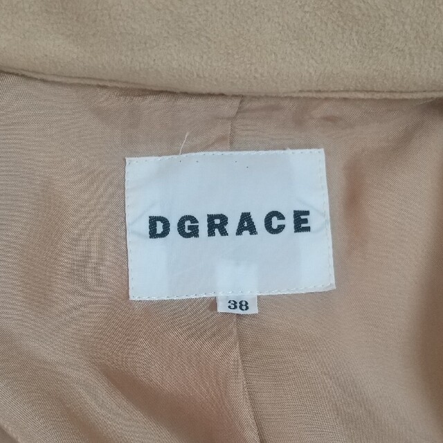 DGRACE(ディグレース)のDGRACE  ディグレース ベロアジャケット キャメル レディースのジャケット/アウター(テーラードジャケット)の商品写真
