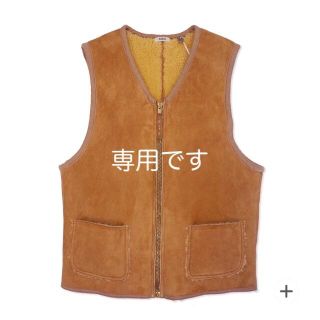 ファビアンルー(Fabiane Roux)のnowos   MOUTON VEST (ベスト/ジレ)