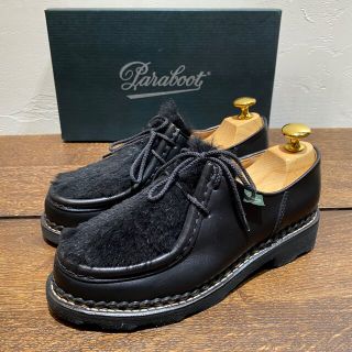 パラブーツ(Paraboot)の【Paraboot】パラブーツ ミカエル ラパン ブラック新品同様 UKサイズ3(その他)