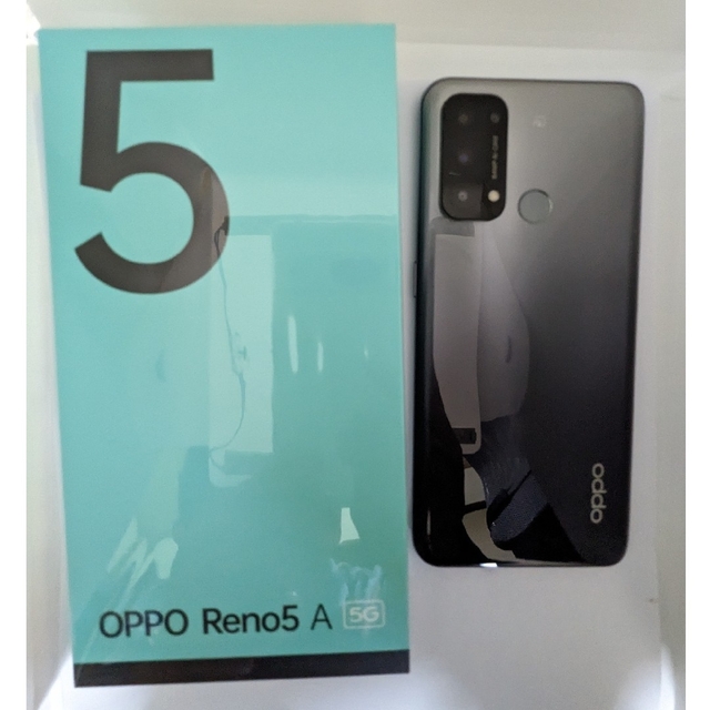 OPPO Reno5A(OCN版)　CPH2199　シルバーブラック