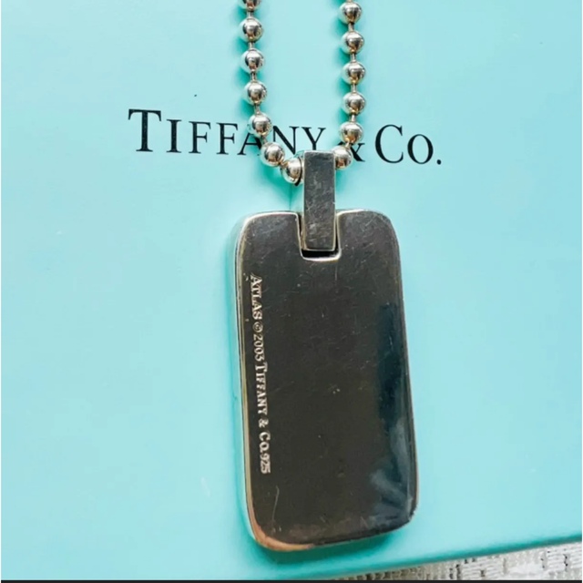 ティファニー　ネックレスシルバー925 Tiffany アトラスボールチェーン 2