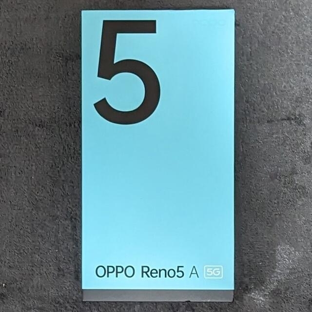 OPPO Reno5 A SIMフリー アイスブルースマートフォン/携帯電話