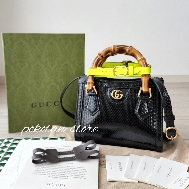 絶妙なデザイン Gucci トートバッグ 新品同様【グッチ】ダイアナ