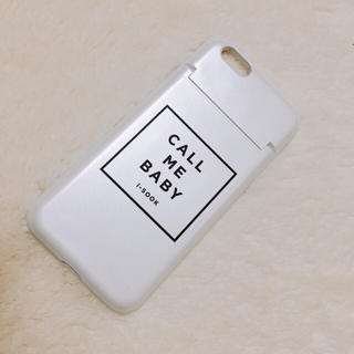 アイスー(i-SOOK)のi-SOOK♡カードケース&ミラー付きケース【iPhone6/6s対応】(iPhoneケース)