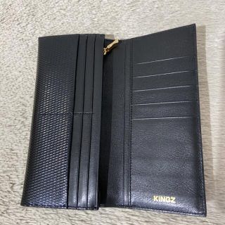 Samantha Kingz - サマンサキングズ 長財布 ダイヤカット ブラック