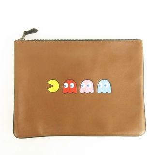 コーチ(COACH)のPAC-MAN F73648 パックマン クラッチバッグ ゲームキャラクター(セカンドバッグ/クラッチバッグ)