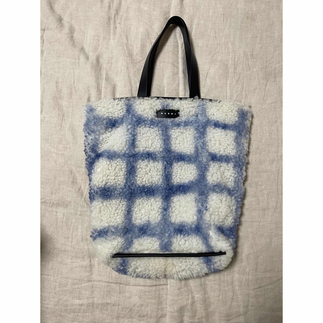 週末価格 marni マルニ ♡ ムートン バッグ ボア トートバッグレディース