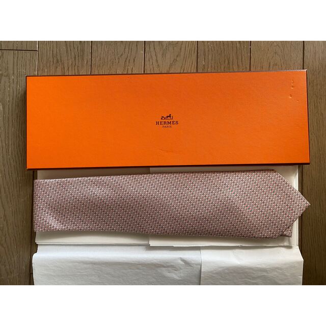 ＊新品・未使用＊エルメス(HERMES)ネクタイ5524 UA 100%シルク