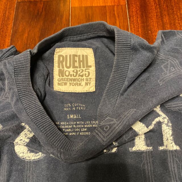 Ruehl No.925 - RUEHL No.925 ルール Tシャツ ネイビー Sの通販 by よろ's shop｜ルールナンバー925ならラクマ