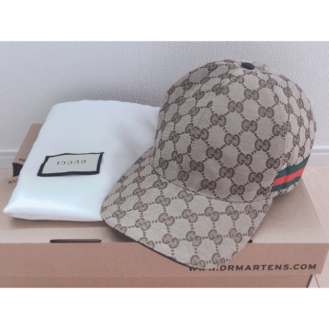 Gucci(グッチ)のGUCCI｜グッチ　オリジナルGGキャンバス ベースボールキャップ メンズの帽子(キャップ)の商品写真