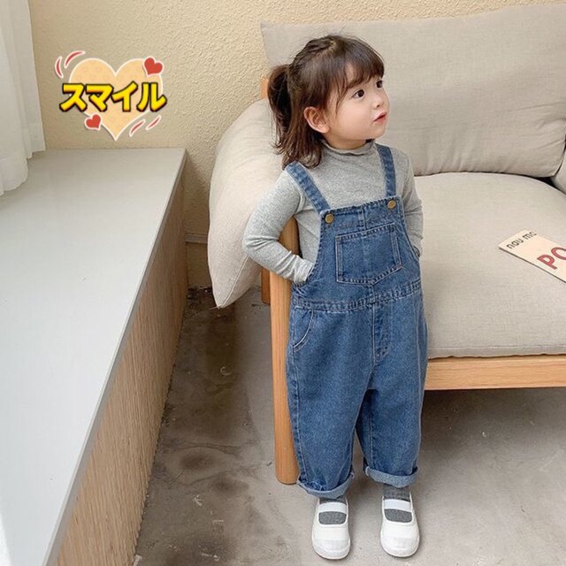 エクルベージュ ミニラ☆人気デニムサロペット - 通販 - www